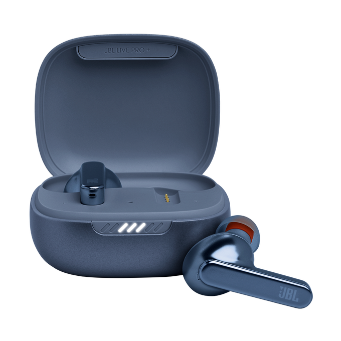 JBL Live Pro+ TWS - Blue - True wireless Noise Cancelling earbuds - Hero image number null
